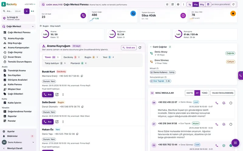Rocketly CRM