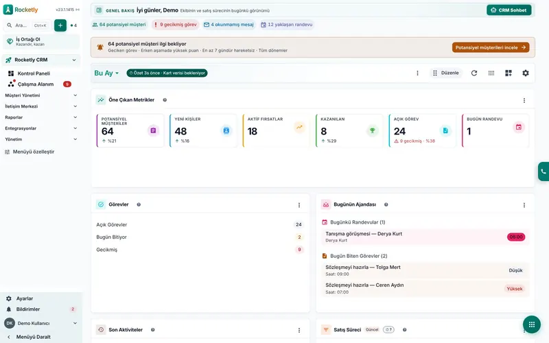 Rocketly CRM
